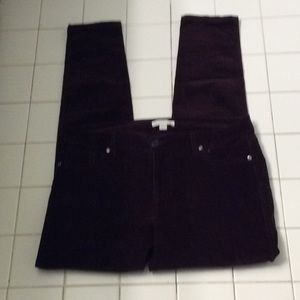🍄5/$25🍄 New York & Co burgundy cords